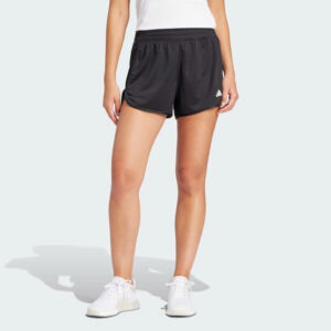 ADIDAS PACER ESSENTIALS KNIT HIGH-RISE SHORTS